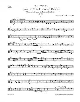 Concerto No. 25 en ut majeur KV 503 Standard