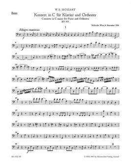 Concerto No. 25 en ut majeur KV 503 Standard