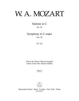 Symphonie No. 22 en ut majeur KV 162 