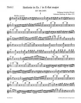 Symphonie No. 26 en mi bémol majeur KV 184 (166a) 