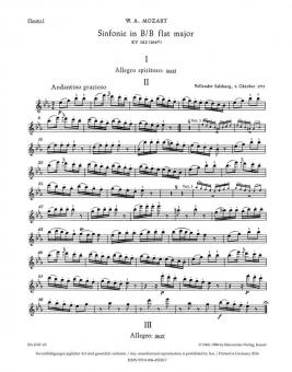 Symphonie No. 24 en si bémol majeur KV 182 (173dA) 