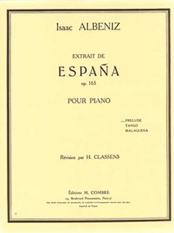 Espana Op.165 Prélude 