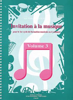 Invitation à la musique Vol.3 