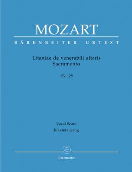 Litaniae de venerabili altaris Sacramento KV 125 Standard