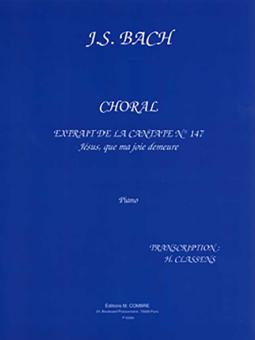 Choral Jésus que ma joie demeure extr. Cantate no147 
