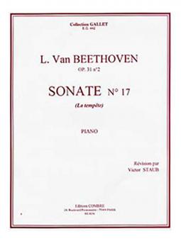 Sonate no17 Op.31 no2 La Tempête 