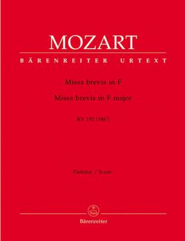 Missa brevis en fa majeur KV 192 (186f) Standard