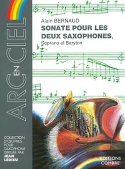 Sonate pour les 2 saxophones 