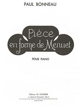 Pièce en forme de menuet 