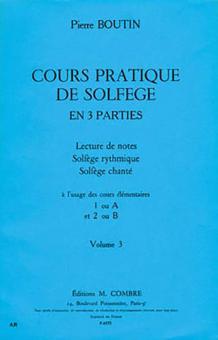 Cours pratique de solfège Vol.3 