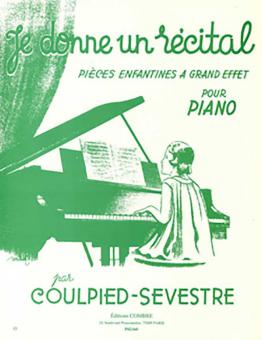 Je donne un recital 