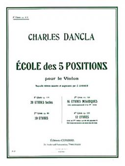 Ecole 5 positions 1 op. 122 