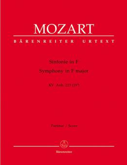 Symphonie en fa majeur Anh. 223 (19a) 