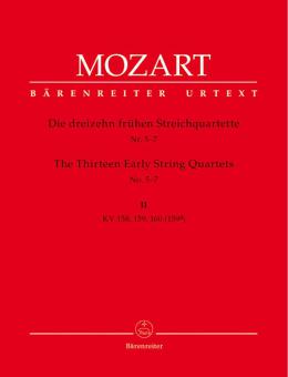 Les treize premiers quatuors à cordes, cahier II No. 45112 Standard