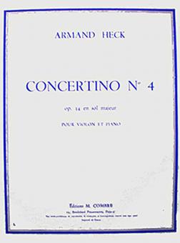 Concertino no4 sol maj. Op. 34 