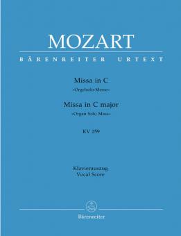 Messe en ut majeur KV 259 Standard