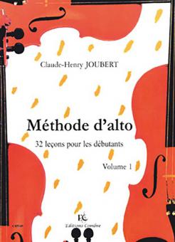 Méthode d'alto Vol. 1 : 32 leçons débutants 