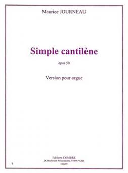 Simple cantilène op. 50 