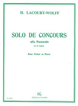 Solo de concours en ré maj. Alla pastorale 