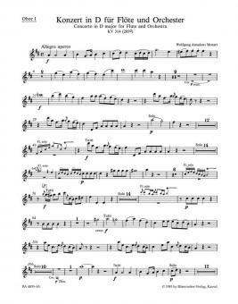 Concerto en ré majeur KV 314 (285d) 