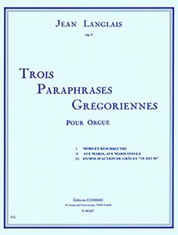 Paraphrases grégoriennes (3) recueil 
