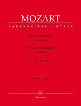 Trois divertimenti KV 136-138 (125a-c) Standard