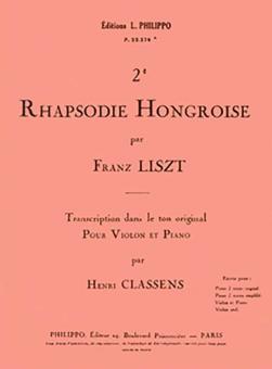 Rhapsodie hongroise no2 