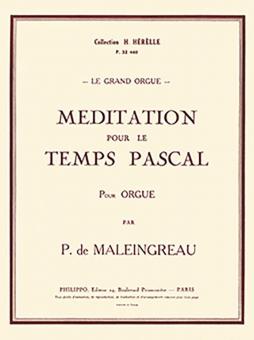 Méditation pour le temps Pascal Op. 35 
