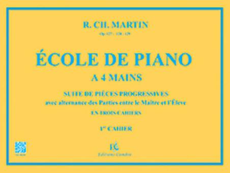 Ecole de piano à 4 mains Op.127 Vol.1 
