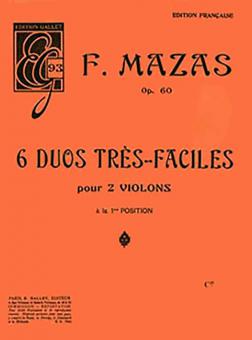 Duos très faciles (6) Op. 60 