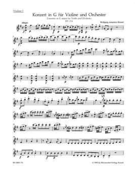Concerto No. 3 en sol majeur KV 216 