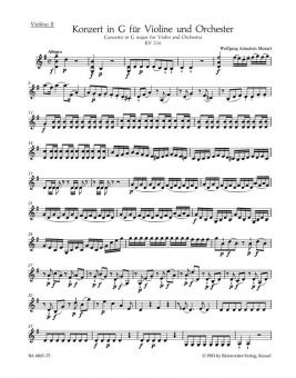 Concerto No. 3 en sol majeur KV 216 