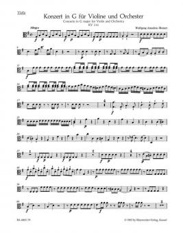 Concerto No. 3 en sol majeur KV 216 