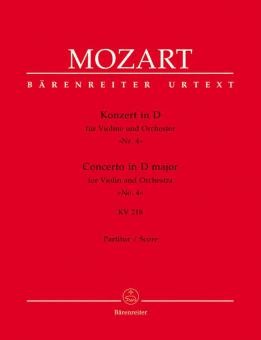 Concerto No. 4 en ré majeur KV 218 Standard