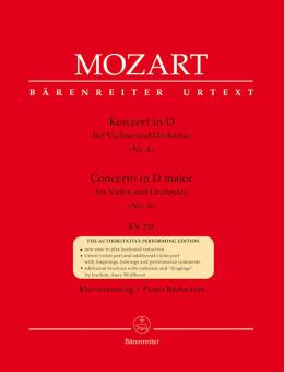 Concerto No. 4 en ré majeur KV 218 Standard