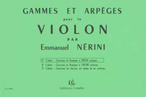 Gammes et arpèges Vol. 1 (à 2 octaves) 