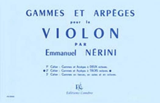 Gammes et arpèges Vol. 2 (à 3 octaves) 