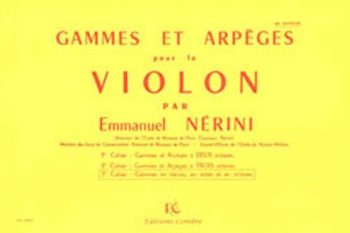 Gammes et arpèges Vol. 3 (tierces, sixtes, en octaves) 