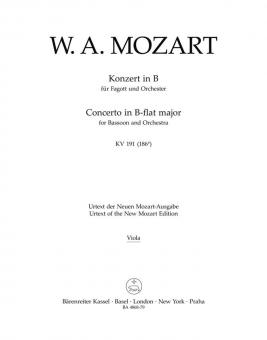 Concerto en si bémol majeur KV 191 (186e) 