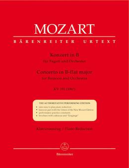 Concerto en si bémol majeur KV 191 (186e) Standard
