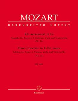 Concerto No. 14 en mi bémol majeur KV 449 Standard