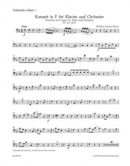 Concerto No. 11 en fa majeur KV 413 (387a) 