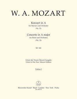 Concerto No. 12 en la majeur KV 414 