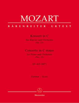 Concerto No. 13 en ut majeur KV 415 (387b) Standard