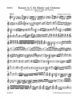 Concerto No. 13 en ut majeur KV 415 (387b) 