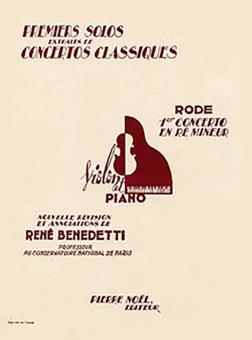 Solo no1 du concerto no1 en ré min. 