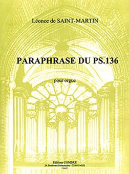 Paraphrase du Psaume 136 Op. 15 