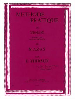 Méthode d'après Mazas Vol. 1 