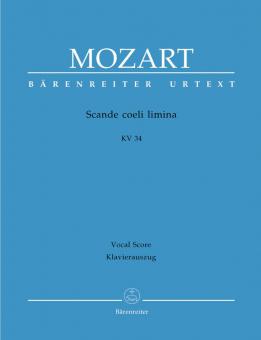 Scande coeli limina KV 34 Standard