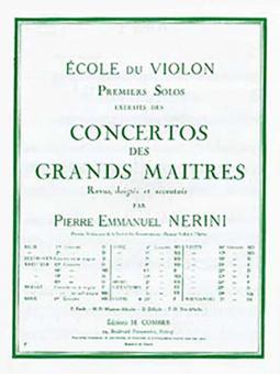 Solo no1 du concerto no13 